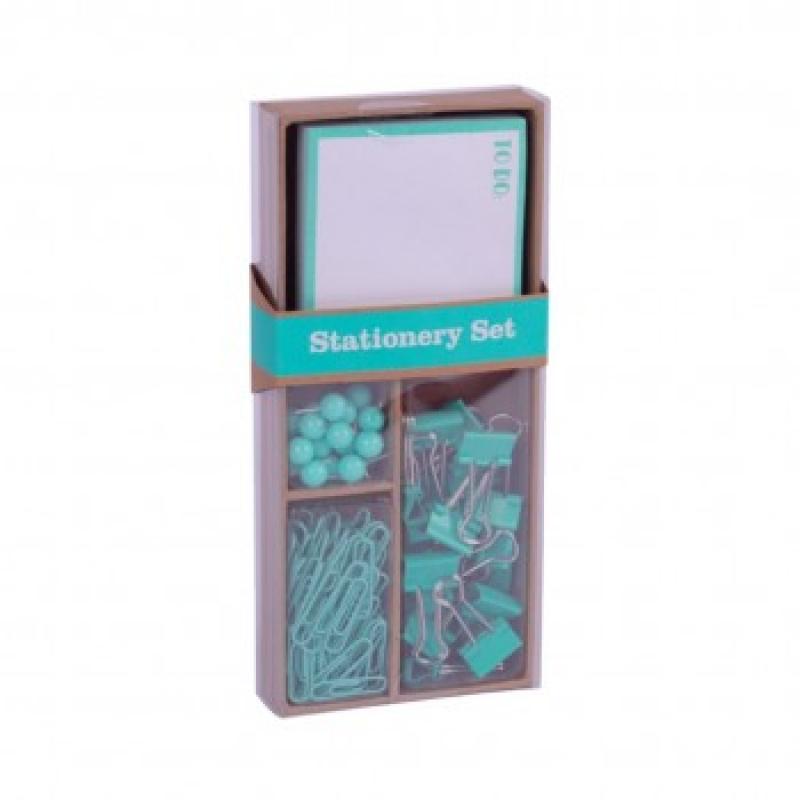 fluorescente-collection-office-set-verde