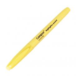 Fluorescente Pen Campus Amarillo Pastel