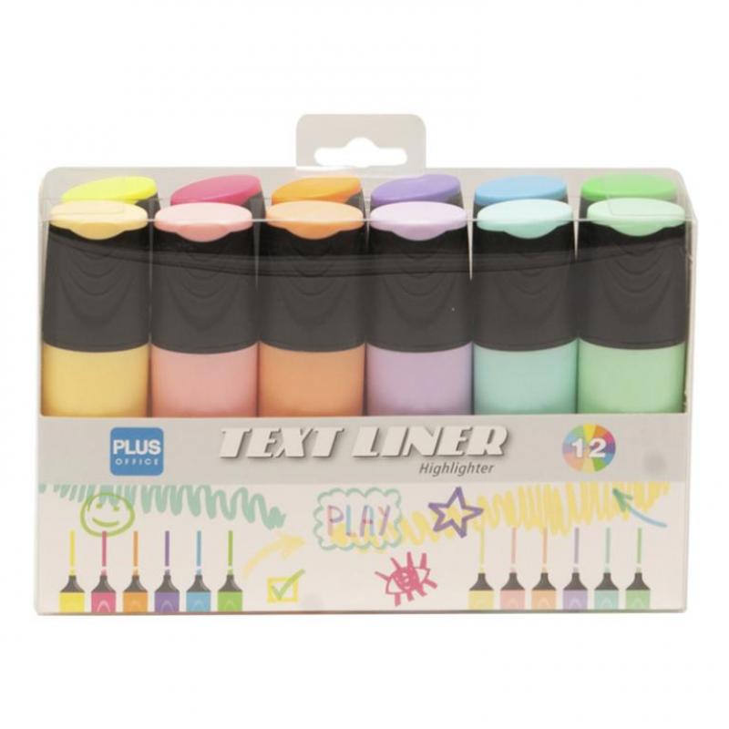 fluorescente-plus-text-liner-32-12-colores-surtidos