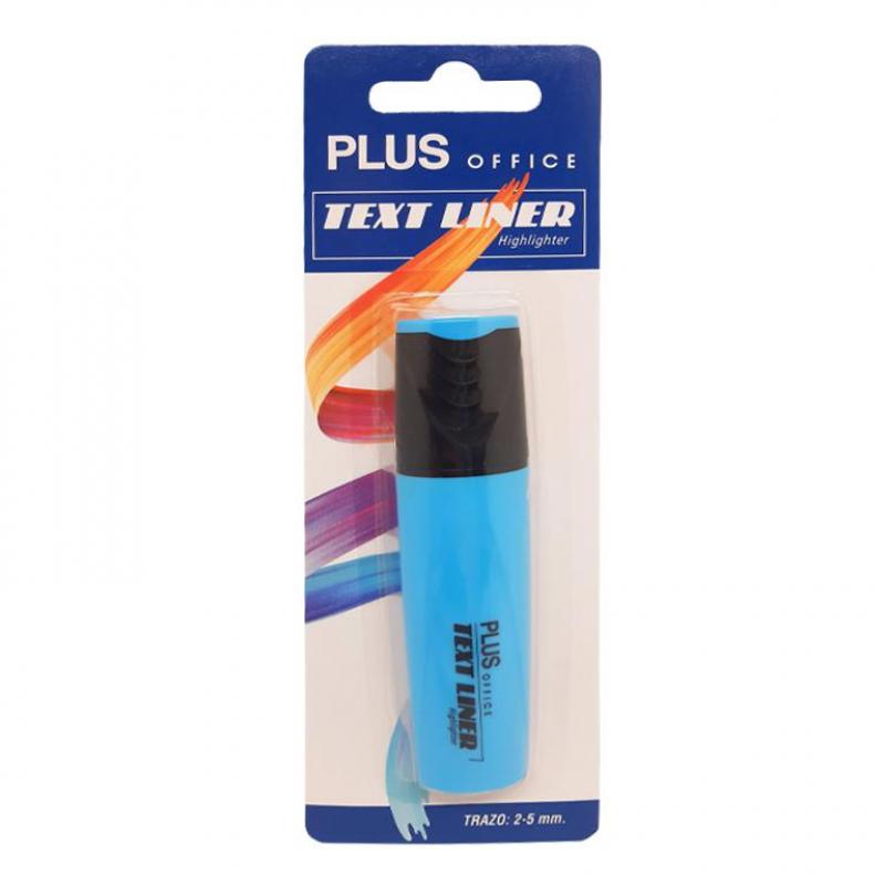 fluorescente-plus-text-liner-32-azul-en-blister