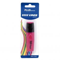 Fluorescente Plus Text Liner Rosa en blíster