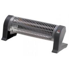 FM Calefacci?n 2302-C calefactor eléctrico Calefactor eléctrico de cuarzo Negro, Gris 1200 W
