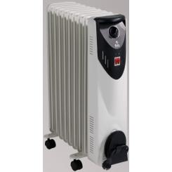 FM Calefacci?n BR-20 calefactor eléctrico Negro, Gris 2000 W Radiador