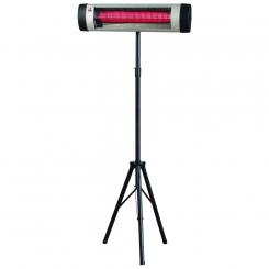 FM Calefacci?n EP-3000 calefactor eléctrico Calefactor eléctrico infrarrojo Negro, Plata 2000 W