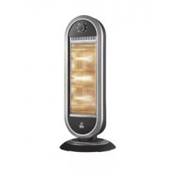 FM Calefacci?n H-30 Interior Negro, Gris 1200 W Calefactor eléctrico halógeno
