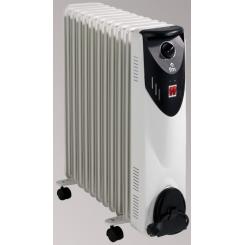 FM Calefacci?n RW-25 calefactor eléctrico Radiador Negro, Gris 2500 W