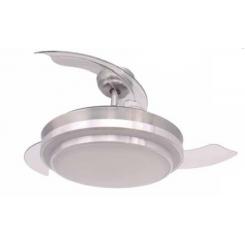 FM Calefacci?n VT-SENZA PLUS ventilador Acero inoxidable, Blanco