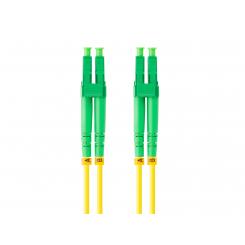 Lanberg FO-LALA-SD11-0010-YE cable de fibra optica 1 m LC G.657.A1 Amarillo