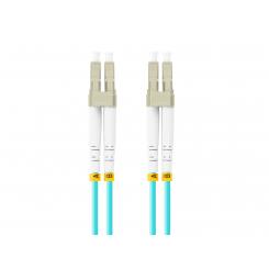 Lanberg FO-LULU-MD31-0020-TQ cable de fibra optica 2 m LC OM3 Color aguamarina