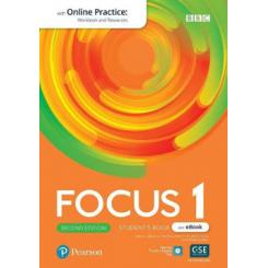 FOCUS 2E 1 STUDENTS BOOK WITH PEP STANDARD PACK +EBOOK LONGMAN