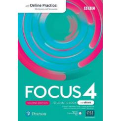 focus 4 students book with standard pep pack.(+ebook) 2021 LONGMAN