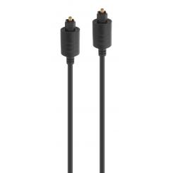 Fonestar AA-797 cable de audio 1 m Toslink Negro