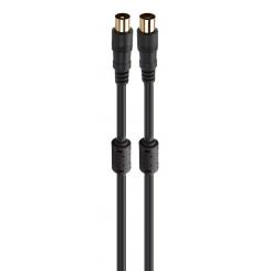 Fonestar ANT-NE-3 cable coaxial 3 m Negro