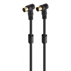 Fonestar ANT-NE-3A cable coaxial 3 m Negro