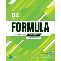 Formula B2 First Coursebook And Interactive Ebook With Key With Digital RESOurces, Ed. LONGMAN