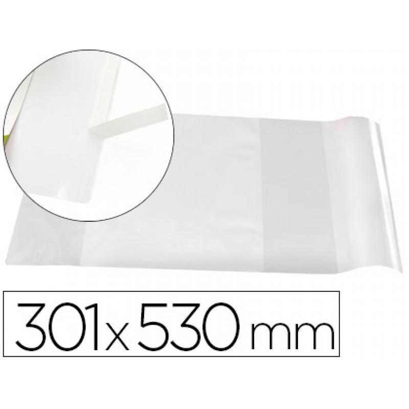 forralibro-liderpapel-nº30-con-solapa-ajustable-adhesivo-301-x-530-mm