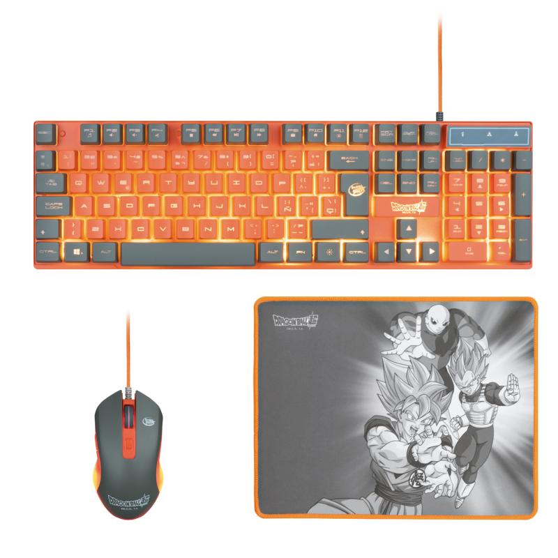 fr-tec-pc-dragon-ball-super-pack-keyboard-mouse-mousepad-teclado-raton-incluido-juego-usb-gris-naranja