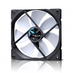 Fractal Design FD-FAN-DYN-GP14-WT sistema de refrigeración para ordenador Carcasa del ordenador Ventilador 14 cm Negro, Blanco