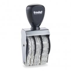TRODAT Fechador MANUAL 5mm Meses Abreviados