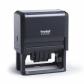 Framun Fechador Printy con placa PERSONALIZADO 75x38mm Negro almohadilla negra