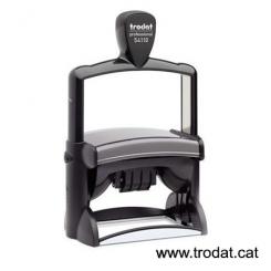 TRODAT Fechador PERSONALIZADO Professional Line 85x55mm almohadilla negra