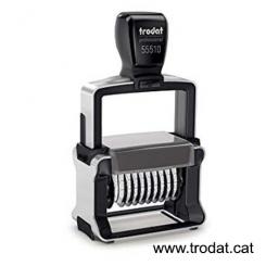 TRODAT Numerador Professional Line 8 cifras 4mm almohadilla negra