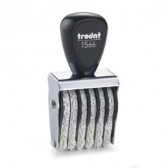 TRODAT Numeradores MANUAL A Bandas De Goma Serie Classica 6 bandas 6mm