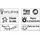 Framun Printy Formula Escolar BRILLANTE 26x14mm almohadilla negra