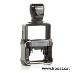 TRODAT Sello PERSONALIZADO Professional Line 41x24mm almohadilla negra