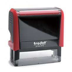 TRODAT Sello Printy PERSONALIZADO 70x25mm Azul almohadilla azul