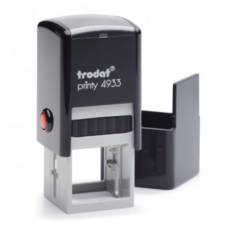 Framun Sello Printy PERSONALIZADO Negro 25x25mm almohadilla negra