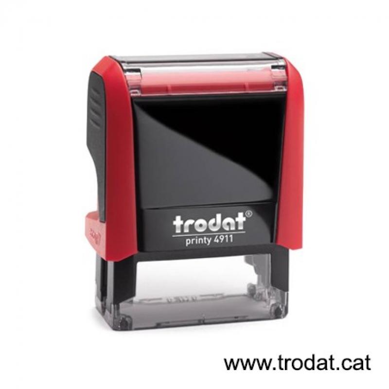 Framun Sello Printy Rojo Cartucho Rojo 4911 P4 R/Ro