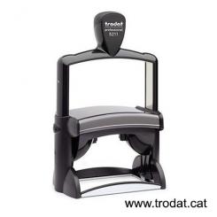 TRODAT Sellos PERSONALIZADO Professional Line 85x55mm almohadilla azul