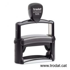TRODAT Sellos PERSONALIZADO Professional Line 68x24mm almohadilla negra
