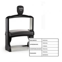 TRODAT Sellos PERSONALIZADO Professional Line 116x70mm almohadilla negra