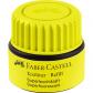 Frasco de tinta FABER-CASTELL TEXTLINER 30 ml. Amarillo
