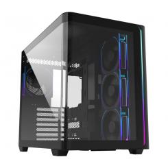 FSP M580-BP Plus Carcasa Midi Tower mITX, mATX Negro ARGB