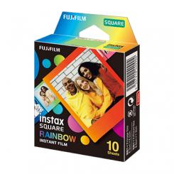 Fujifilm SQUARE Rainbow película instantáneas 10 pieza(s) 76,2 x 50,8 mm