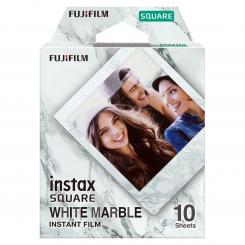 Fujifilm SQUARE White Marble película instantáneas 10 pieza(s) 76,2 x 50,8 mm