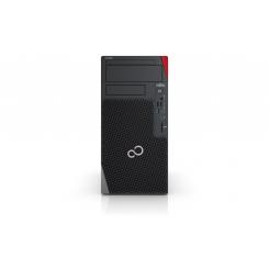 Fujitsu CELSIUS W5010 DDR4-SDRAM i5-10600 Escritorio Intel Core i5 16 GB 512 GB SSD Windows 10 Pro Puesto de trabajo Negro, Rojo