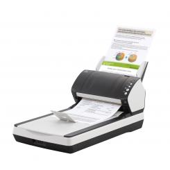 FUJITSU fi-7240 Escáner de superficie plana y alimentador automático de documentos (ADF) 600 x 600 DPI A4 Negro, Blanco