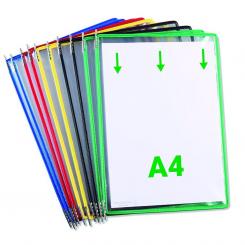 Funda Clasif.Pared Tarifold A4 /10Ud