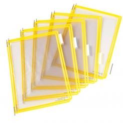 Funda Clasif.Tarifold Sobremesa A4 Amarillo