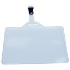 Funda Distintivo Iberplas Pvc 70X106 Con Pinza Apaisado (Piel Naranja 200µ) Paquete De 100