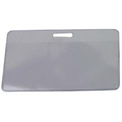 Funda Distintivo Iberplas Transparente Apaisada S/Pinza 53X100Mm Paquete De 50