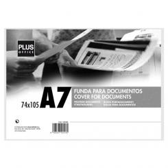 Funda Documentos Plus A7 Rigida Transparente