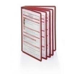 Funda Durable Sherpa A4 Con Marco Rojo Paquete De 5