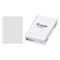 Funda Multitaladro Dohe Basic Pp 80µ Cristal Liso A4 16 Tal.Rfzo. Paquete De 100