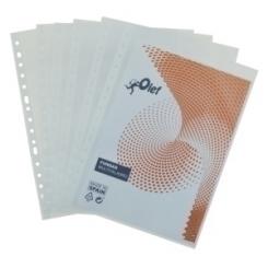 Funda Multitaladro Olef Pp  90µ Pl.Nj. A4 16 Tal.Rfzo. Paquete De 100