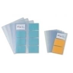 Funda Para Tarjetas Pardo Pvc 150µ 4º 3 Dptos. 4 Tal. Paquete De 10
